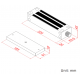 Chameleon Electromagnetic Waterproof Mag Lock For Gates Up To 500Kg